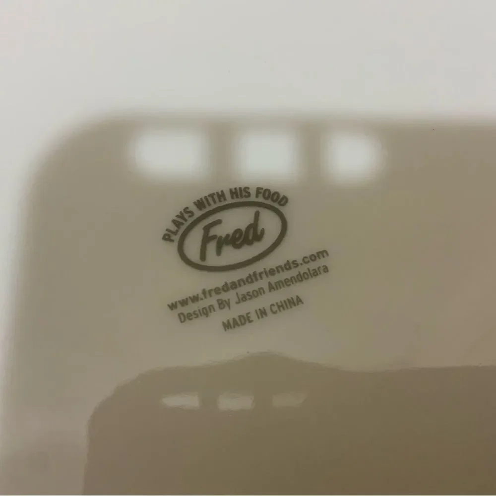 Vintage Plays with his Food Fred Plate